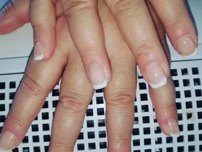 frenche manucure par manongle